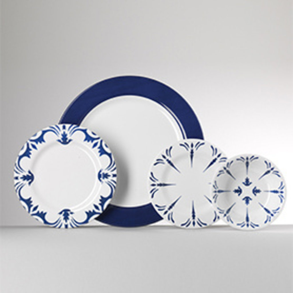 MH Tessa Melamine Dinnerware in Blue