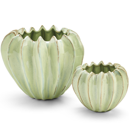 MH Vase - Celadon Gourd Ceramic -