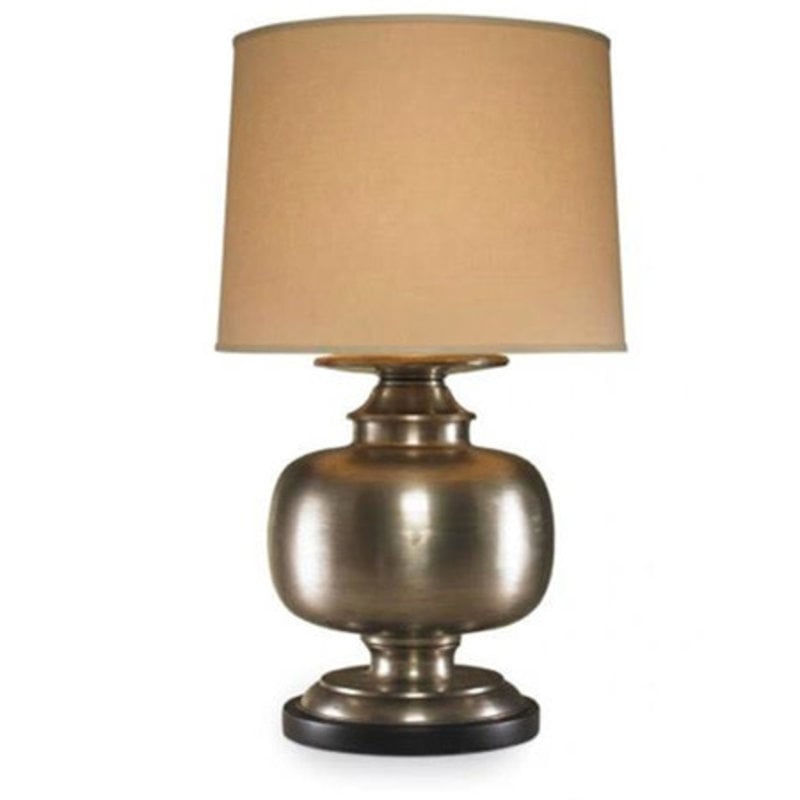 MH Table Lamp - CARMEN - Nickel - Large - 32"H