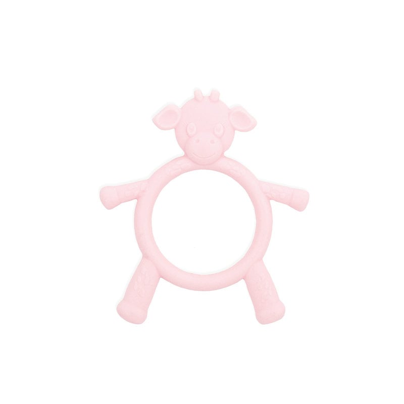 MH Teething Toy - Little G - Giraffe - Pink