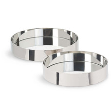 MH Tray - Round - Polished Nickel