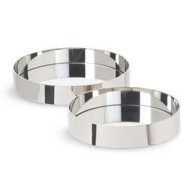 MH Tray - Round - Polished Nickel