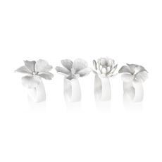 MH Napkin Rings - Bone China Flower - Each
