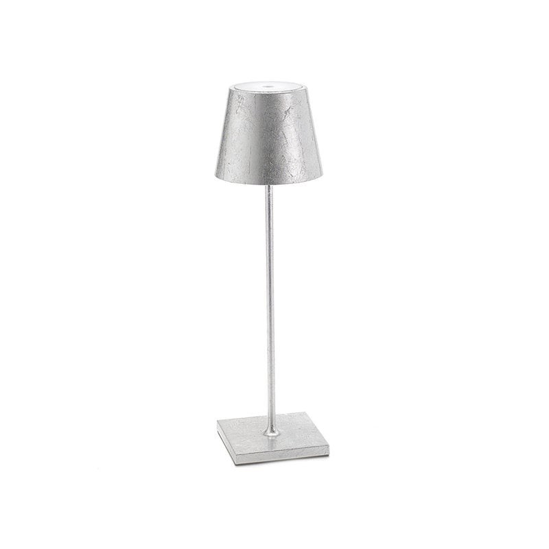 MH Lamp - Poldina Pro Metallic  - 15 - Rechargeable  - Silver
