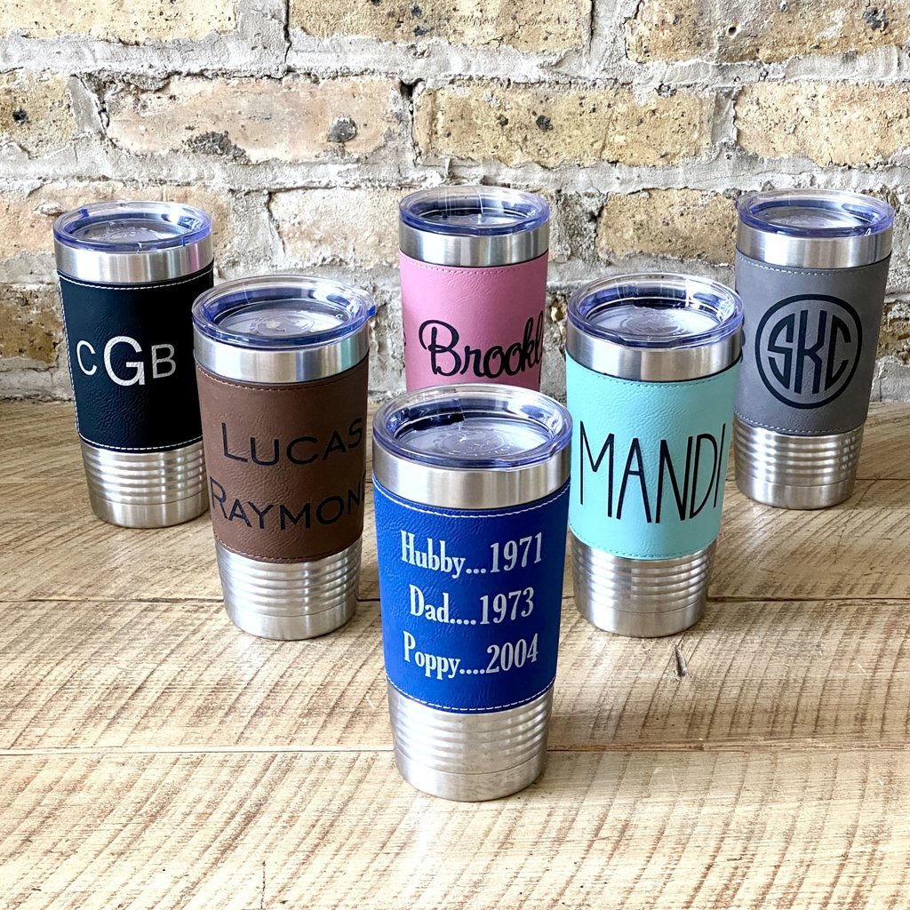 Personalized Drinkware - Laser Engraved