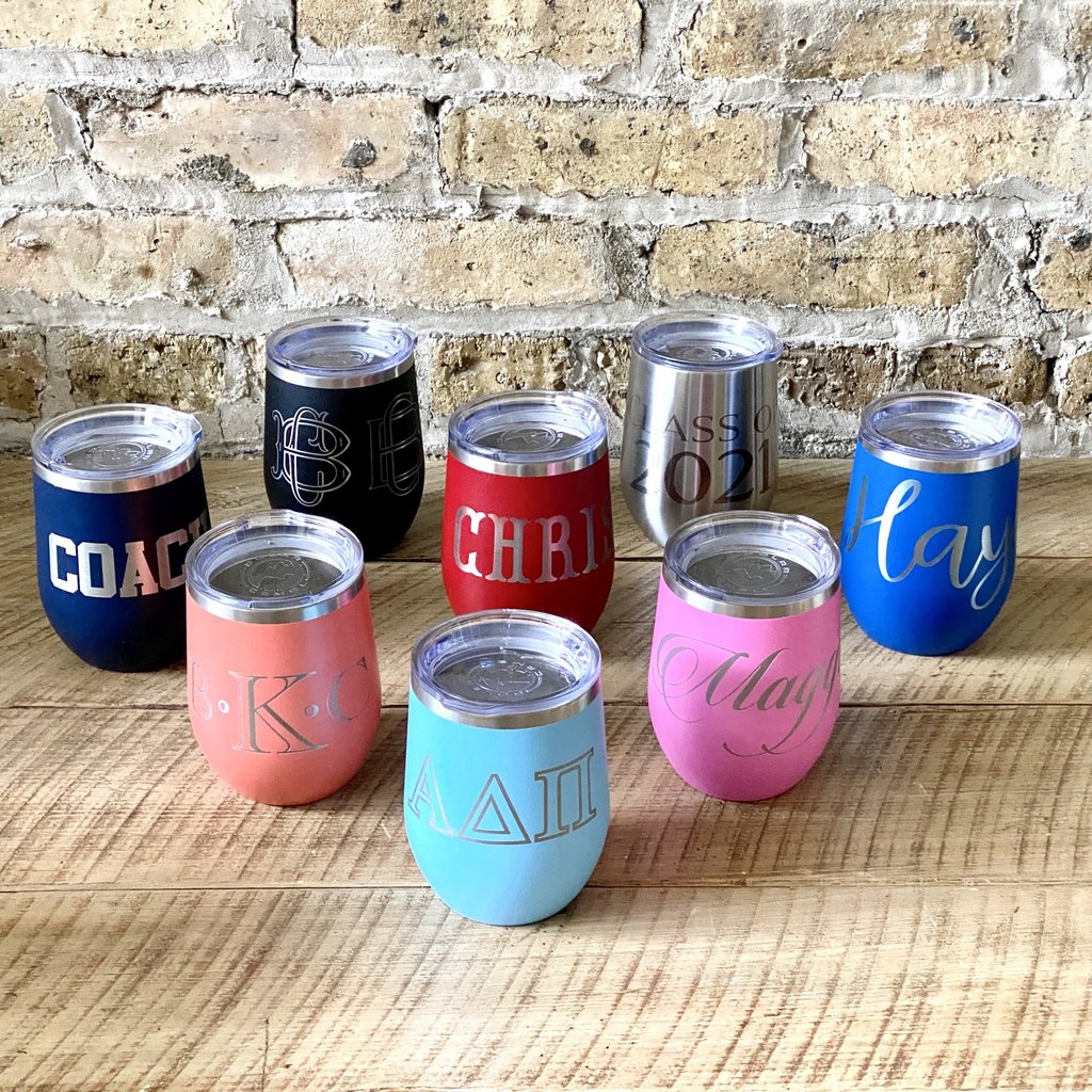 Personalized Drinkware - Laser Engraved