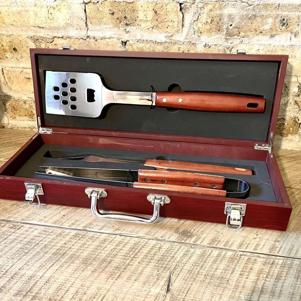 Personalized BBQ Set - Laser Engraved