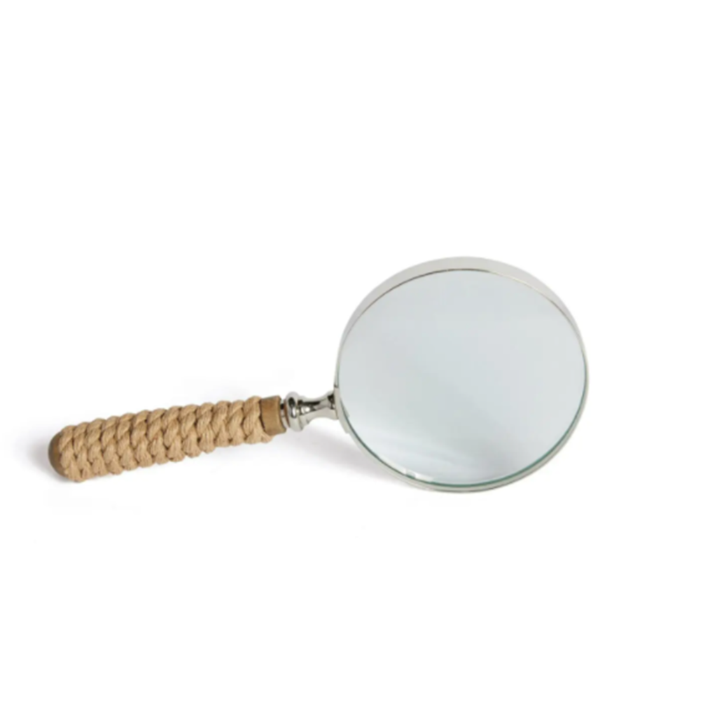 MH Magnifying Glass -Yachting - Rope Handle