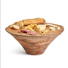 MH Plateau - Wooden Plateau - Handcrafted Centerpiece - 17"