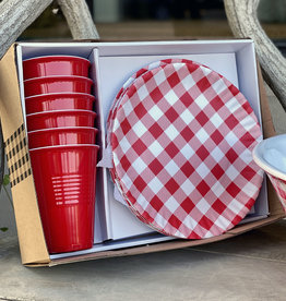 MH Picnic Set - Plates, Cups, Napkins -