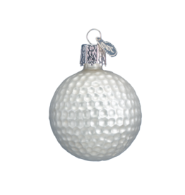 MH Ornament - Blown Glass - Golf Ball