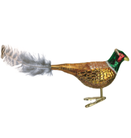 MH Ornament - Blown Glass - Pheasant
