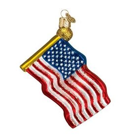 MH Ornament - Blown Glass - Star Spangled Banner