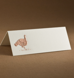 MH Place Cards - Copper Turkey - Set of 10