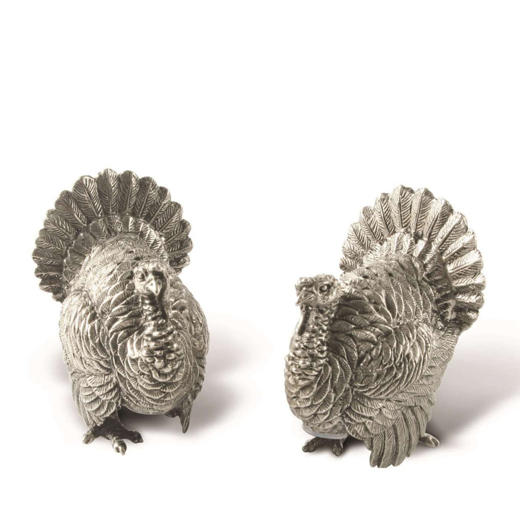 MH Salt & Pepper - Turkeys - Pewter