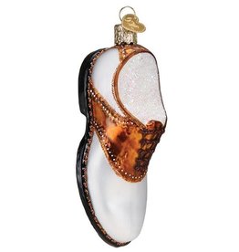 MH Ornament - Blown Glass - Golf Shoe