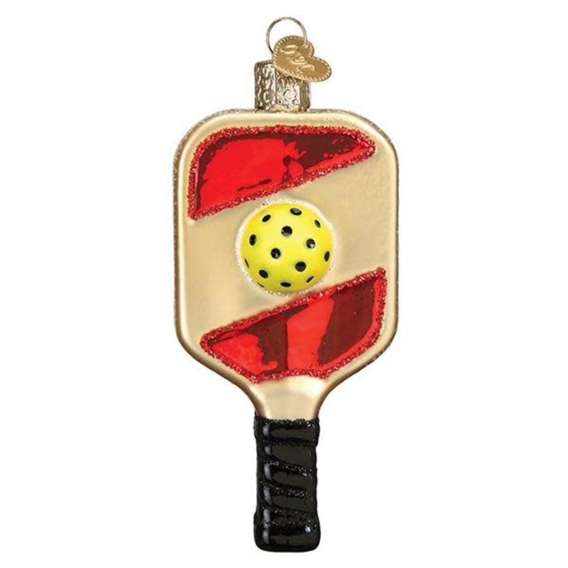 MH Ornament - Blown Glass - Sports -  Pickleball Paddles