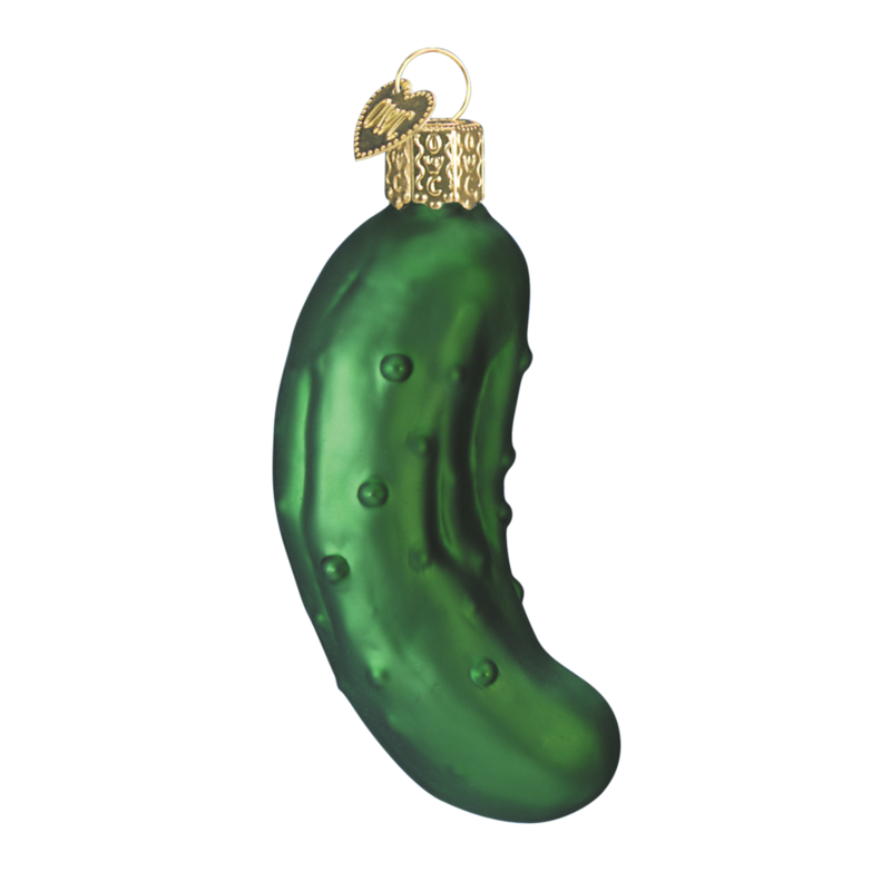 MH Ornament - Blown Glass - Pickle
