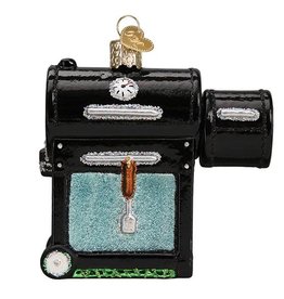 MH Ornament - Blown Glass - Smoker BBQ