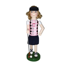 MH Nutcracker - Golfer - Lady  - 14"