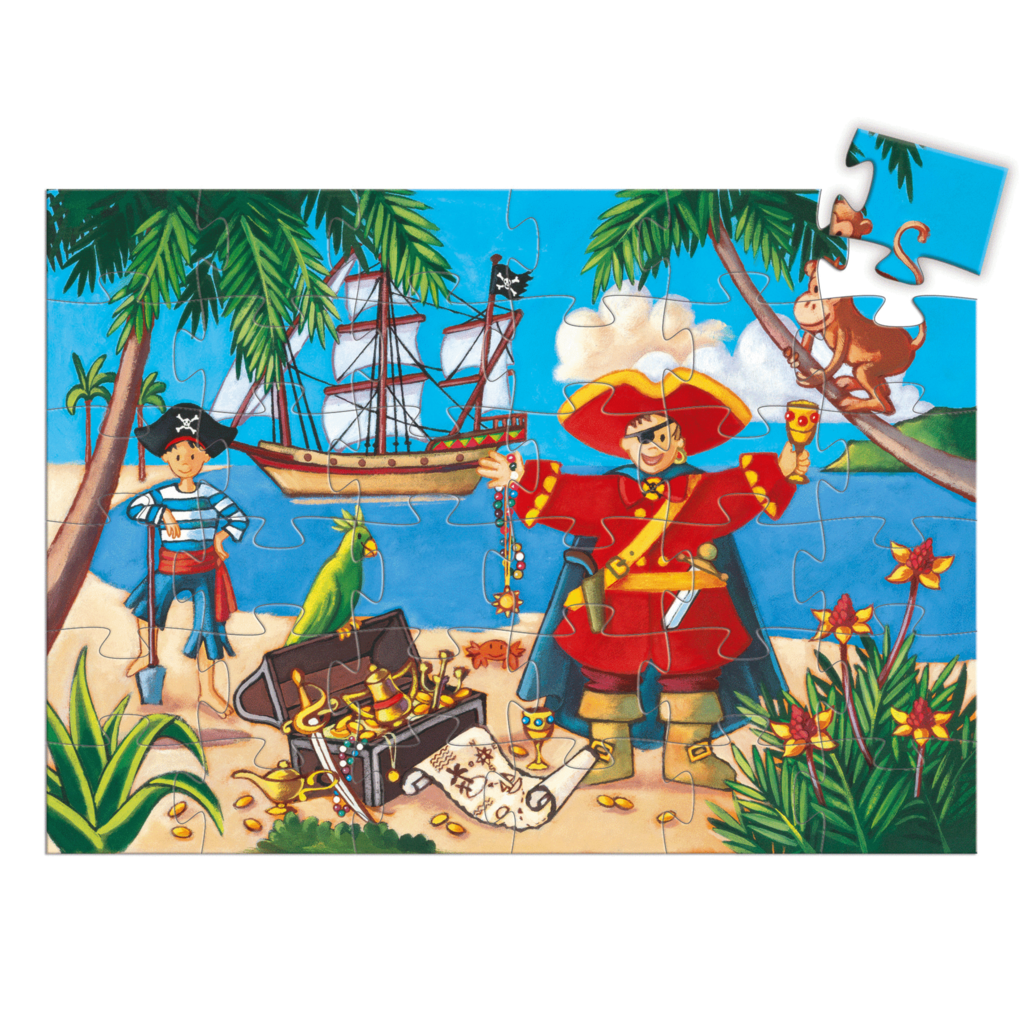 PUZZLE 36pc Pirate/Treasurer