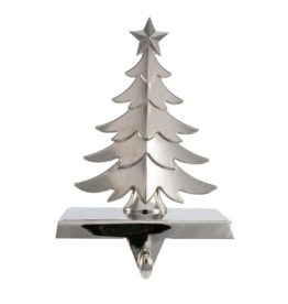 MH Stocking Holder - Tree - Silver