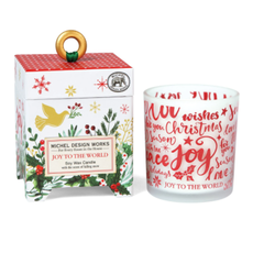 MH Joy to the World - Soy Wax Candle - 6.5oz