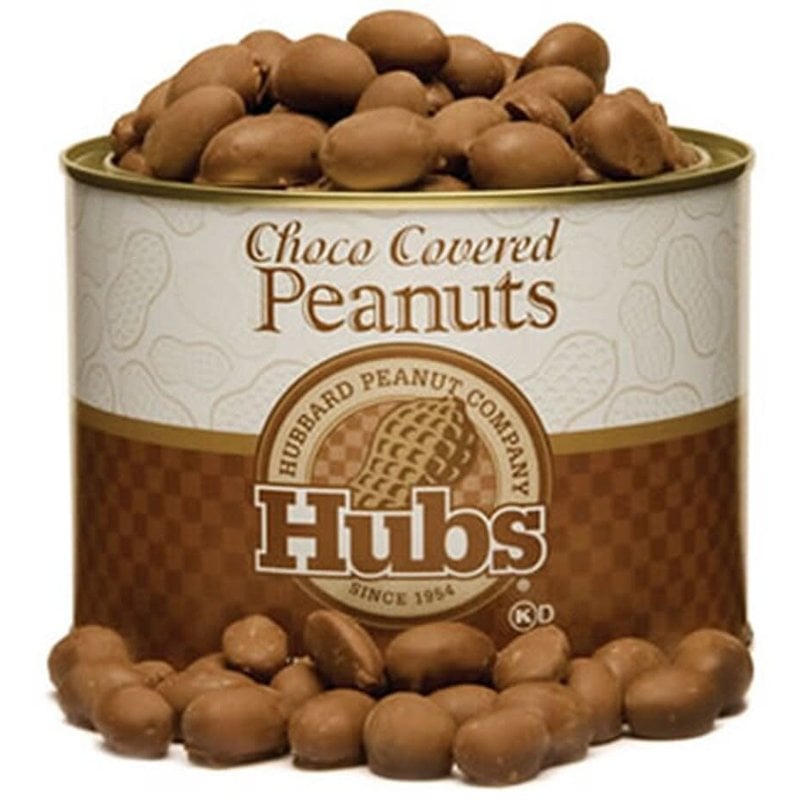 MH Hubs Peanuts - Single-Dipped Choco Covered - 12 oz.