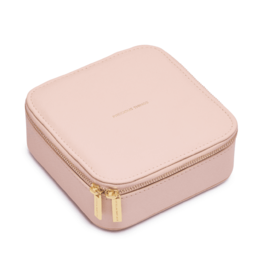 Jewelry Box - Square - Blush - Saffiano - Precious Things