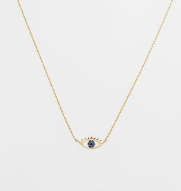 Necklace - Eye - Gold Plated