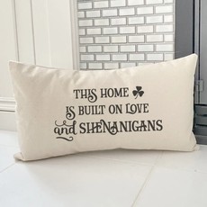 Pillow - St. Pat's - Love and Shenanigans - Rectangular Canvas