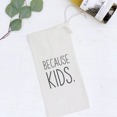 Wine Bag - Canvas - Because Kids