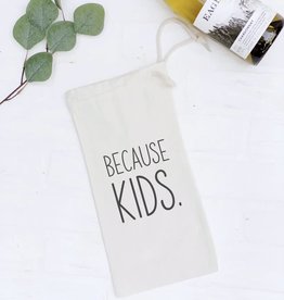 Wine Bag - Canvas - Because Kids