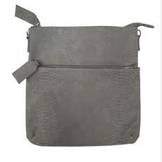 MH Messenger Bag - Snakeskin Faux Leather