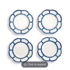 Plate - Bamboo Touch - Accent Plate - Blue