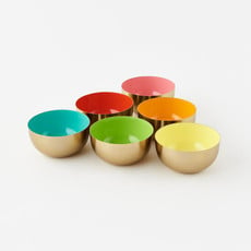 MH Bowl - Enamel / Metal - 5.5" - Assorted Colors