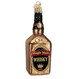 Ornament - Blown Glass - Whiskey