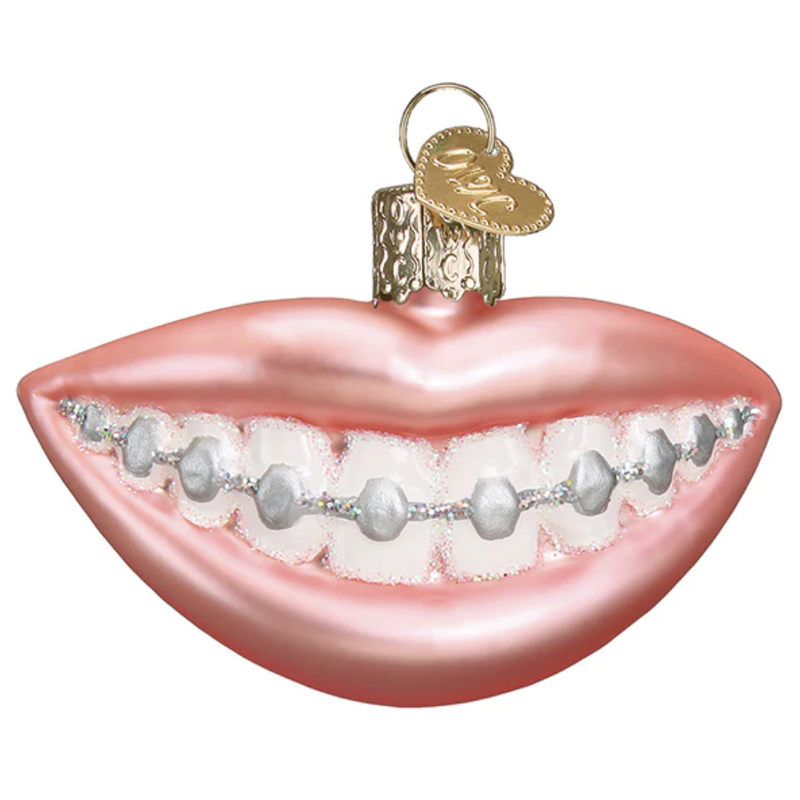 Ornament - Blown Glass - Braces
