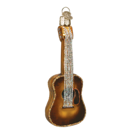 MH Ornament - Blown Glass - Guitar