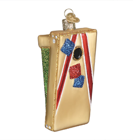 Ornament - Blown Glass - Corn Hole Game