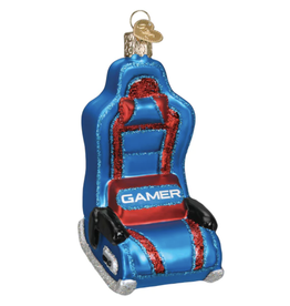 Ornament - Blown Glass - Gaming Chair