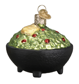 Ornament - Blown Glass - Guacamole