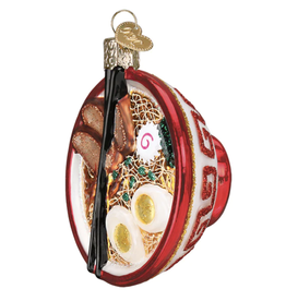 Ornament - Blown Glass - Bowl of Ramen