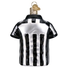 Ornament - Blown Glass - Referee Shirt