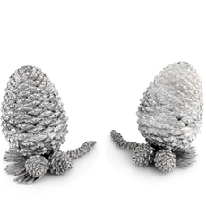 Salt & Pepper - Pewter - Pine Cones