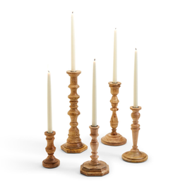 Candlesticks - Hand-Crafted Wood