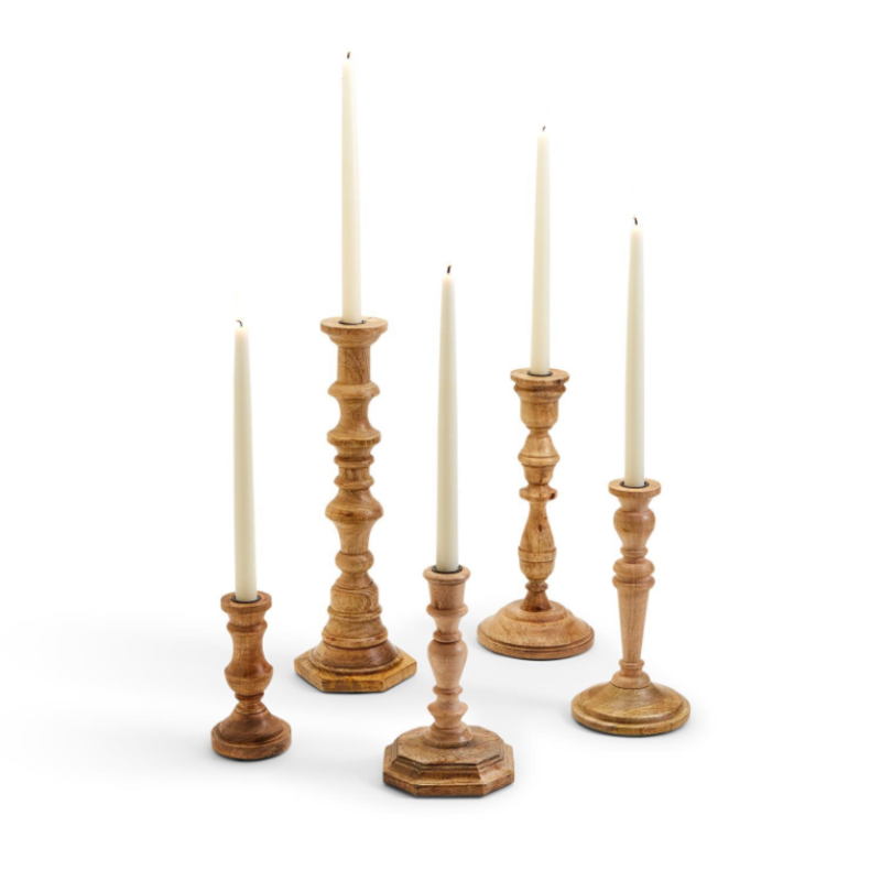 Candlesticks - Hand-Crafted Wood