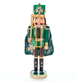 Nutcracker - Irishman w/ Cape -  15"