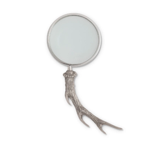 Magnifier - Pewter - Antler Handle