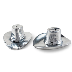 Salt & Pepper - Cowboy Hat - Pewter